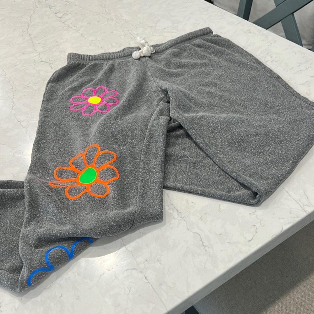 Hipchik Couture flower sweatpants